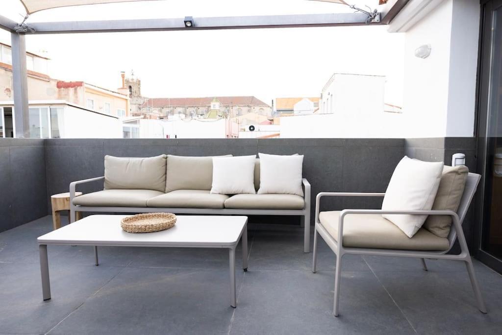 Apartamento Atico En El Casco Antiguo Mataró Buitenkant foto